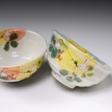 Seto ware MARUKO Pair Rice Bowl Gift Set - Set of 2 / 灶師 ギフトセット