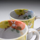 Seto ware MARUKO Rabbit Pair Mug Cup Gift Set / 灶師 ギフトセット