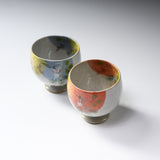 Seto ware MARUKO Rabbit Pair Tea Cup Gift Set - Set of 2 / 灶師 ギフトセット