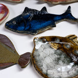 Seto ware MARUKO Sealife Dish - 7 Options / 瀬戸焼 海産物 小皿