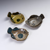 Seto ware MARUKO Small Fish Bowl - 3 Options / 瀬戸焼 お魚豆皿