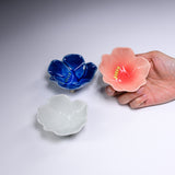 Seto ware MARUKO Mini Flower Bowl - 3 Options / 瀬戸焼 花合わせ 豆鉢