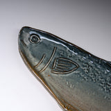 Seto ware MARUKO Fish Plate - 3 Size Options / 瀬戸焼 焼き魚プレート
