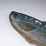 Seto ware MARUKO Fish Plate - 3 Size Options / 瀬戸焼 焼き魚プレート
