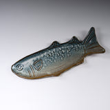 Seto ware MARUKO Fish Plate - 3 Size Options / 瀬戸焼 焼き魚プレート
