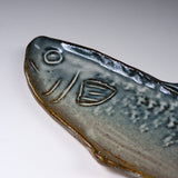 Seto ware MARUKO Fish Plate - 3 Size Options / 瀬戸焼 焼き魚プレート