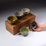 Seto ware MARUKO Tea Cup Gift Set - Set of 5 / 灶師ギフトセット