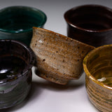 Seto ware MARUKO Small Tea / Sake Cup Gift Set - Set of 5 / 灶師ギフトセット