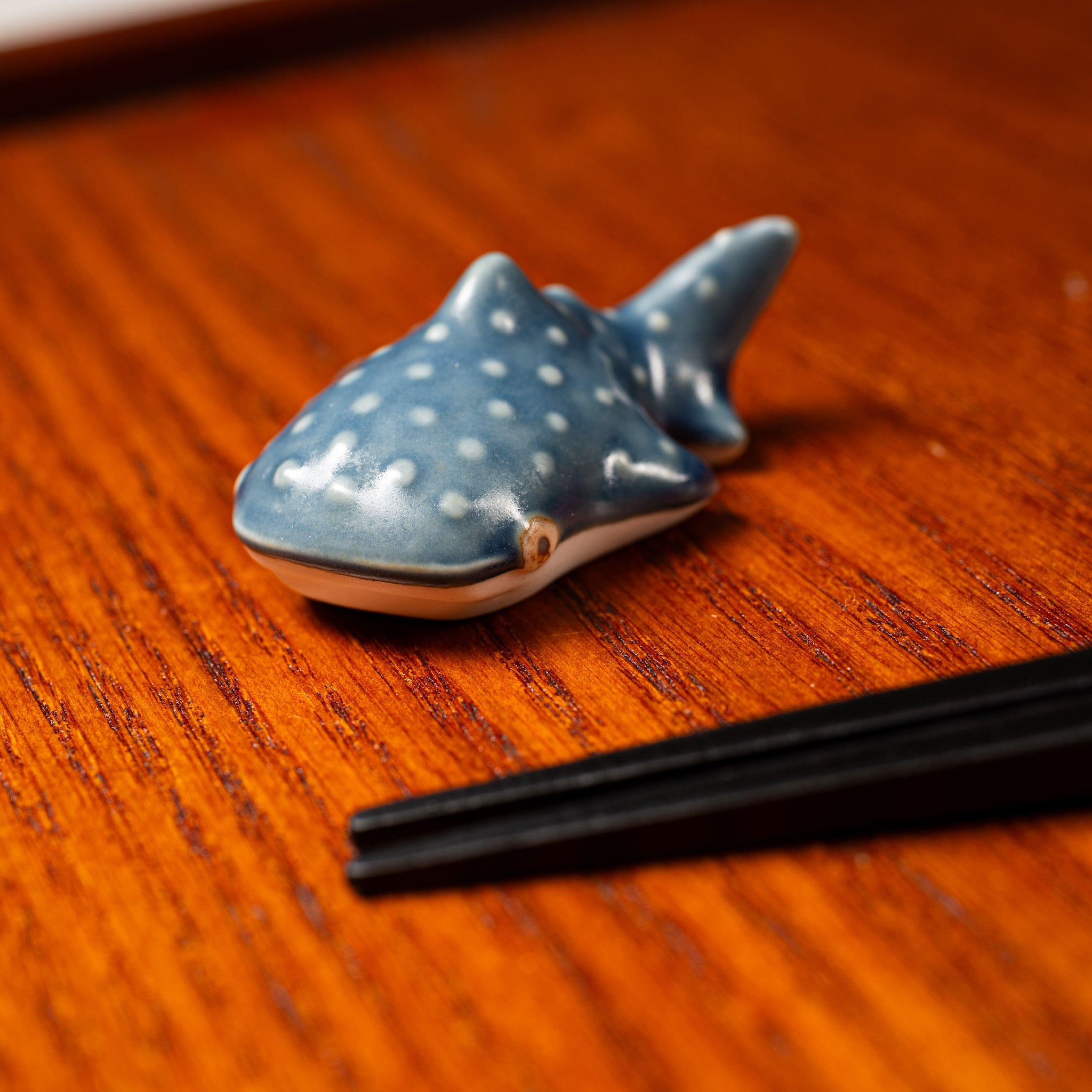 Hasami ware Shark Single Chopstick Rest - 4 Options
