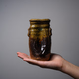 Shigaraki ware Pottery Vase - Virdro Ear / 信楽焼 花瓶