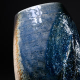 Shigaraki ware Pottery Vase - Deep Sea / 信楽焼 花瓶