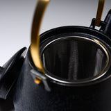 Shinzan Kiln Yamatsu Teapot 800 ml - Black / ヤマツ ティーポット