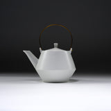 Shinzan Kiln Yamatsu Teapot 800 ml - White / ヤマツ ティーポット