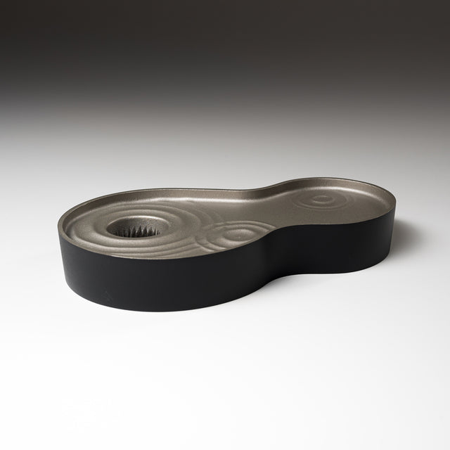 SHIZUKA Ikebana Flower Arrangement Vase Shizuka Hisaga / 銀雅堂 風景花器