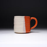 Shozan Kiln Mug Cup - Red and White / 荘山窯 志野 マグカップ