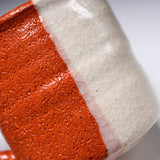 Shozan Kiln Mug Cup - Red and White / 荘山窯 志野 マグカップ