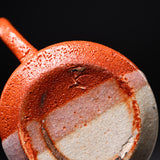 Shozan Kiln Mug Cup - Red and White / 荘山窯 志野 マグカップ