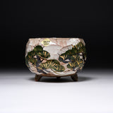 Shunzan Kiln Kyo Kiyomizu Ware Three legs Incense Bowl / 俊山窯 香立て