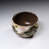 Shunzan Kiln Kyo Kiyomizu Ware Three legs Incense Bowl / 俊山窯 香立て