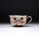 Shunzan Kiln Kyo Kiyomizu Ware Soup Cup - Plum / 俊山窯 スープマグカップ