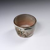 Shunzan Kiln Kyo Kiyomizu Ware Soba Choko Cup - Fujin / 俊山窯 そば猪口