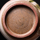 Shunzan Kiln Kyo Kiyomizu Ware Twisted Handle Mug - Bamboo / 俊山窯 マグカップ