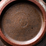 Shunzan Kiln Kyo Kiyomizu Ware Twisted Handle Mug - Hydrangea / 俊山窯 マグカップ