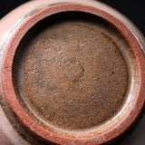 Shunzan Kiln Kyo Kiyomizu Ware Twisted Handle Mug - Grape 2 / 俊山窯 マグカップ