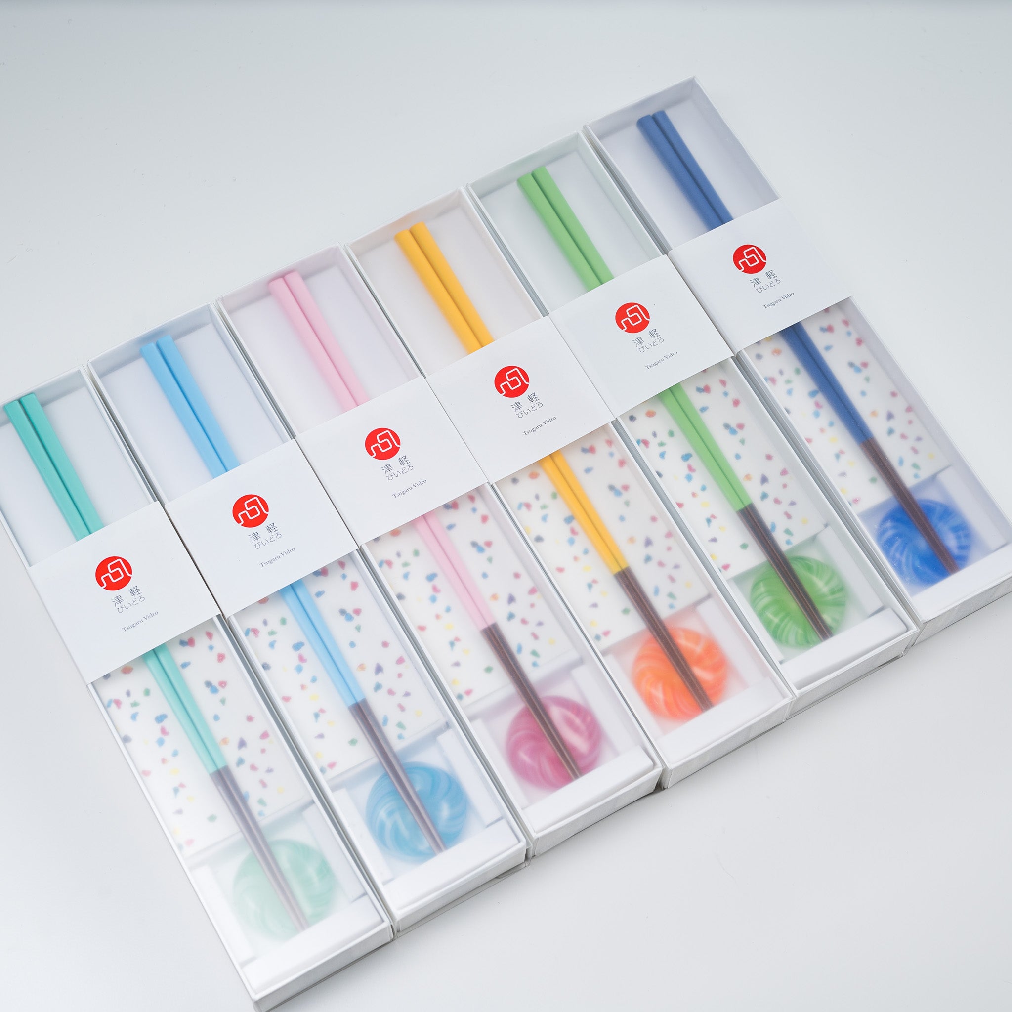 Vidro Colour Chopstick Gift Set - 6 Colours