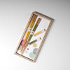 Six Seasons Series / Antibacterial Chopstick Gift Set - Yellow and Green