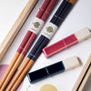 Six Seasons Series / Antibacterial Chopstick Gift Set - Red and Navy