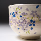 Small Matcha Bowl - Winter Bloom / 抹茶碗