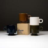 Smith Stacking Footed Mug by Chips 240 ml - Four Colours / スミス スタッキングマグ