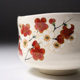 Mini Matcha Bowl - Spring Plum Blossoms / 抹茶碗