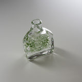 Sugahara Handmade Glassworks - BULLE Vase - Green / 菅原工芸硝子 Sghr 一輪挿し