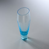 Sugahara Handmade Glassworks - Crystal Edge Tumbler Glass - Blue / 菅原工芸硝子 Sghr
