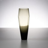 Sugahara Handmade Glassworks - Crystal Edge Tumbler Glass - Carbon Black / 菅原工芸硝子 Sghr