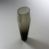 Sugahara Handmade Glassworks - Crystal Edge Tumbler Glass - Carbon Black / 菅原工芸硝子 Sghr