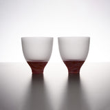 Sugahara Handmade Glassworks - DI FIORI - Pair Glass Gift Set / 菅原工芸硝子 ペアグラス