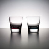 Sugahara Handmade Glassworks - Ruka Pair Rock Glass Gift Set / 菅原工芸硝子 Sghr ペアグラス