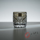 KAGAMI Crystal Multilayer Coloured Sake Glass - Keiunkai / 慶雲海