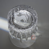 Limited Edition - Year of Horse - KAGAMI Crystal Japanese Handmade Whiskey Glass - Icicle / 限定品 干支グラス