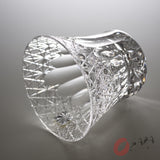 KAGAMI Crystal Edo-Kiriko Rock Glass - Yumeiro Transparent / 江戸切子 ロックグラス