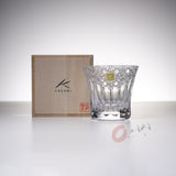 KAGAMI Crystal Edo-Kiriko Rock Glass - Yumeiro Transparent / 江戸切子 ロックグラス