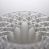 KAGAMI Crystal Edo-Kiriko Rock Glass - Yumeiro Transparent / 江戸切子 ロックグラス