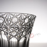 KAGAMI Crystal Edo-Kiriko Rock Glass - Yumeiro Transparent / 江戸切子 ロックグラス