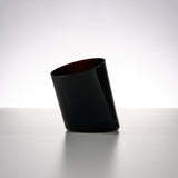 Sugahara Handmade Glassworks - Incline Glass - Pure Black / 菅原工芸硝子 Sghr