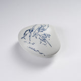 KOUSAIDO Choju-Giga Shell Incense Holder - Archery Play / 香彩堂 香皿
