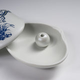 KOUSAIDO Choju-Giga Shell Incense Holder - Sumou / 香彩堂 香皿