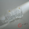 KAGAMI Crystal Japanese Handmade Pair Rock Glass - 260ml - Sleet